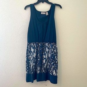 DNKY Blue Draw-string Dress